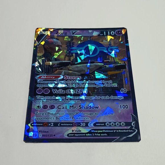 Zorg Fifth Element Pokemon Card - Picture 6 of 8